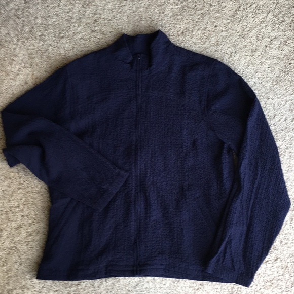 Orvis Full Zip Blue Sweater Size S - Picture 5 of 7